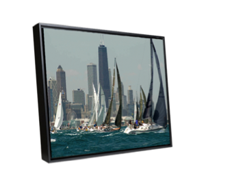 canvas prints of sailboat racing